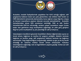 HERKES İÇİN ADİL BİR ADLİ YIL İSTİYORUZ