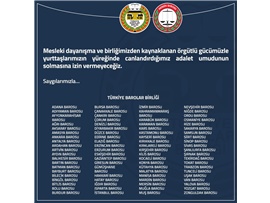 HERKES İÇİN ADİL BİR ADLİ YIL İSTİYORUZ