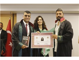 STAJYER AVUKATLARIMIZ, AVUKATLIK RUHSATNAMELERİNİ ALDI