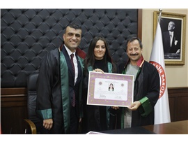 STAJYER AVUKATLARIMIZ, AVUKATLIK RUHSATNAMELERİNİ ALDI