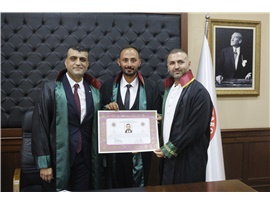 STAJYER AVUKATLARIMIZ, AVUKATLIK RUHSATNAMELERİNİ ALDI