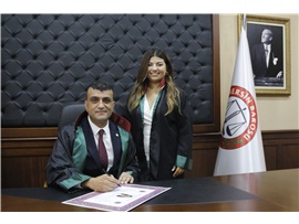 STAJYER AVUKATLARIMIZ, AVUKATLIK RUHSATNAMELERİNİ ALDI