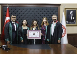 STAJYER AVUKATLARIMIZ, AVUKATLIK RUHSATNAMELERİNİ ALDI