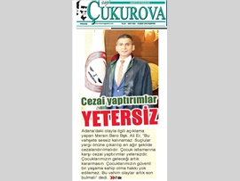 BASINDA BAROMUZ (Baro Bşk. Er: "Bu Vahşete Sessiz Kalamayız)