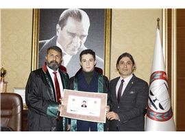 STJ. AV. AHMET ARI DÖLEK CÜBBE GİYEREK AİLEMİZE KATILDI