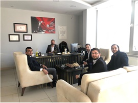 BAŞKANIMIZ AV. GAZİ ÖZDEMİR, MUT’TA AVUKATLARIMIZI ZİYARET ETTİ