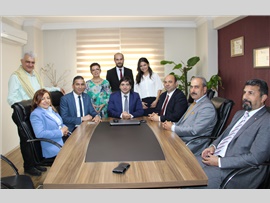 BARO BAŞKANIMIZ AV. ALİ ER, ARABULUCULUK DAİRE BŞK. HAKAN ÖZTATAR İLE BİRLİKTE  MERSİN AKDENİZ ARABULUCULUK MERKEZİ’Nİ ZİYARET ETTİ