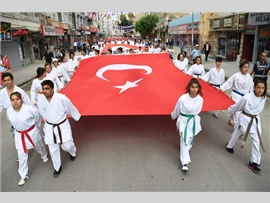 BARO BAŞKANIMIZ AV. ALİ ER 19 MAYIS KUTLAMALARINA KATILDI