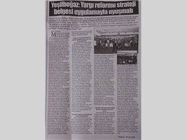 BASINDA BAROMUZ (Yargı Reformu Strateji Belgesi Değerlendirme)