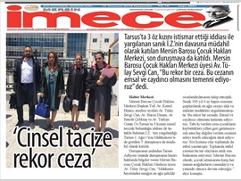 BASINDA BAROMUZ (Cinsel Tacize Rekor Ceza)
