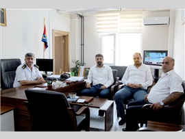 BARO BAŞKANIMIZ AV. BİLGİN YEŞİLBOĞAZ, TARSUS CEZAEVİ JANDARMA TABUR KOMUTANLIĞI’NI ZİYARET ETTİ (19.07.2018)
