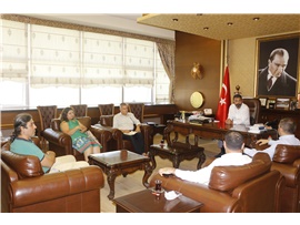 AK PARTİ TOROSLAR İLÇE TEŞKİLATINDAN BAŞKANIMIZ YEŞİLBOĞAZ’A ZİYARET
