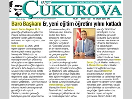 BASINDA BARO (Başkanımızın Yeni Eğitim Öğretim Yılı Mesajı) 19.09.2017
