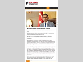 BASINDA BARO (Başkanımızın Yeni Eğitim Öğretim Yılı Mesajı) 19.09.2017