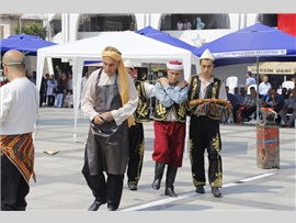 BARO BAŞKANIMIZ, AHİLİK HAFTASI KUTLAMA PROGRAMINA KATILDI.