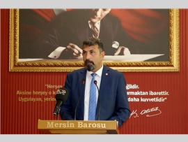 BARO BŞK. YEŞİLBOĞAZ:  “ADALET BAKANLIĞI VE HSK BU HUKUKSUZLUĞA DUR DEMELİ”