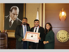 BARO BŞK. BİLGİN YEŞİLBOĞAZ: “HUKUKÇUNUN PUSULASI HUKUKTUR, ADALETTİR, ÖZGÜRLÜKTÜR”