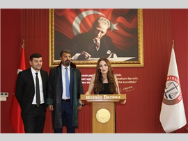 BARO BŞK. BİLGİN YEŞİLBOĞAZ: “HUKUKÇUNUN PUSULASI HUKUKTUR, ADALETTİR, ÖZGÜRLÜKTÜR”