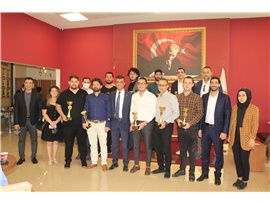 MERSİN BAROSU GELENEKSEL TAVLA, MASA TENİSİ VE SATRANÇ TURNUVASI KUPA TÖRENİ YAPILDI