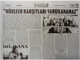 Baromuzdan yaşam savunucularına destek