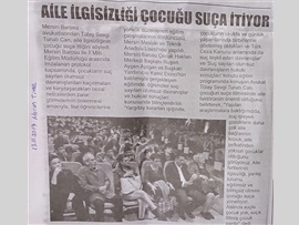BASINDA BAROMUZ  (Mersin Mesleki ve Teknik Anadolu Lisesi'nde "Suç Sayılan Olumsuz Davranışlar ve Hukuki Sonuçları" Semineri)