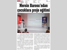 BASINDA BAROMUZ (Çocuk Hakları Merkezimiz Öğrencilere Proje Eğitimi Verdi)