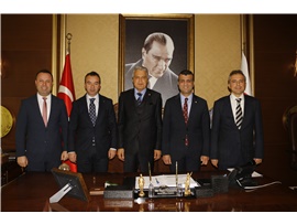 VALİ YARDIMCIMIZ VE TOROSLAR KAYMAKAMIMIZDAN ZİYARET