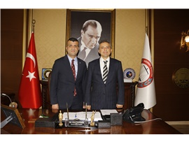 VALİ YARDIMCIMIZ VE TOROSLAR KAYMAKAMIMIZDAN ZİYARET