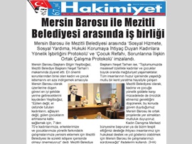 BASINDA BAROMUZ (Yeşilboğaz'dan Mezitli Bld. Bşk. Neşet Tarhan'a Ziyaret)