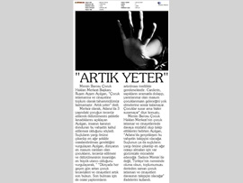 BASINDA MERSİN BAROSU (Av. Ruşen Ayşen Ayılgan: Artık Yeter ! ")