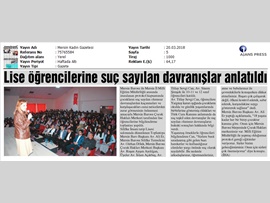 BASINDA BAROMUZ (Baro Bşk. Er: "Çocuklar Suç Sayılan Davranışları Bilmiyor)