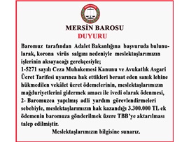 ÖDEMELER HAKKINDA DUYURU