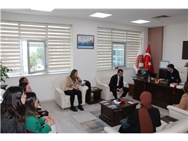 TARSUS ADALET KOMİSYONU BAŞKANI GÜNDOĞDU'YA ZİYARET