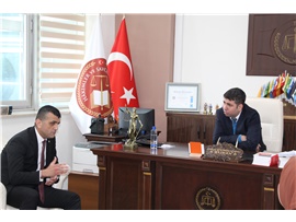 TARSUS ADALET KOMİSYONU BAŞKANI GÜNDOĞDU'YA ZİYARET