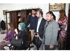 TARSUS ADALET KOMİSYONU BAŞKANI GÜNDOĞDU'YA ZİYARET