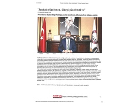 BASINDA BAROMUZ (Başkanımız Av. Bilgin Yeşilboğaz'ın Avukatlar Günü Mesajı)