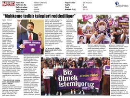 Yeşilboğaz: "Mahkemelerde tedbir talepleri reddediliyor"