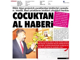 Dilek Ağacı Projesi ile ihtiyaç sahibi çocuklar hayaline kavuşuyor