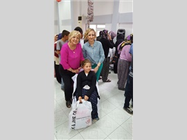 Engelliler haftası kapsamında   Gülnar Özel Yeni Hayat Rehabilitasyon  Merkezindeki çocuklar için şenlik düzenledi