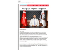 BASINDA BAROMUZ (TBB ve Baro Başkanlarından Ortak Açıklama: Değişiklik Girişimini Geri Çekin")