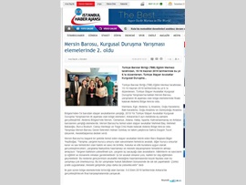 BASINDA BAROMUZ (Kurgusal Duruşma Yarışması Kupa Töreni Yapıldı)