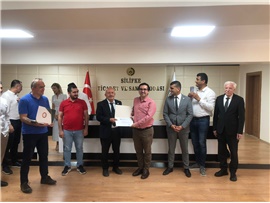 SİLİFKE'DE AVUKATLARIMIZ ARABULUCULUK SERTİFİKALARINI ALDI