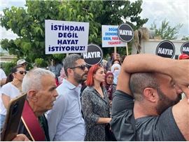 KENT VE ÇEVRE KOMİSYONUMUZ HALKIN DİRENİŞİNE DESTEK VERDİ