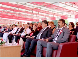 20 TEMMUZ BARIŞ VE ÖZGÜRLÜK BAYRAMI TÖRENLE KUTLANDI