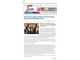 BASINDA BAROMUZ (Mersin Barosu Kurgusal Duruşma Yarışmasında Akdeniz Bölge Birincisi Oldu)