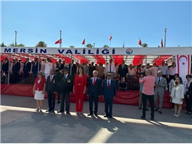 KKTC BARIŞ VE ÖZGÜRLÜK BAYRAMI KUTLAMA TÖRENİNE KATILDIK