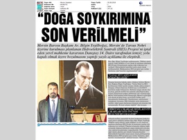 BASINDA BAROMUZ (HES Projesine Tepki)