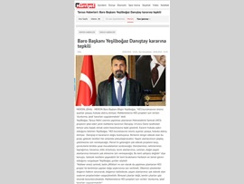 BASINDA BAROMUZ (HES Projesine Tepki)