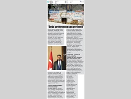 BASINDA BAROMUZ (HES Projesine Tepki)