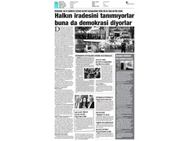 BASINDA BAROMUZ (Kayyuma Barolardan Ortak Tepki)